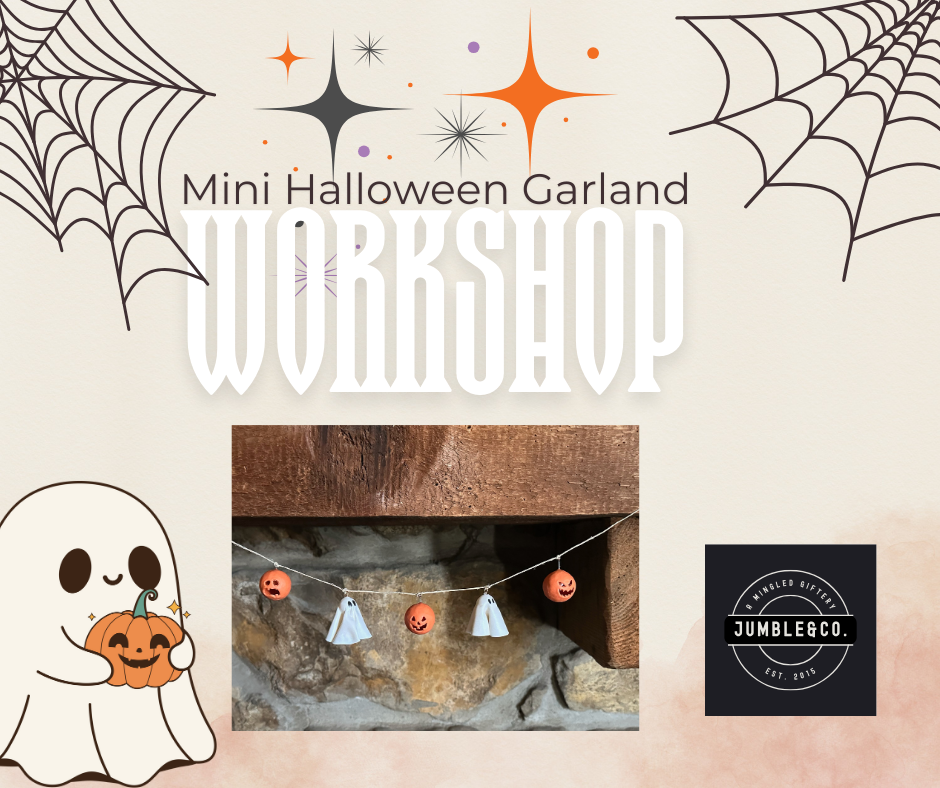 Mini Halloween Garland Workshop