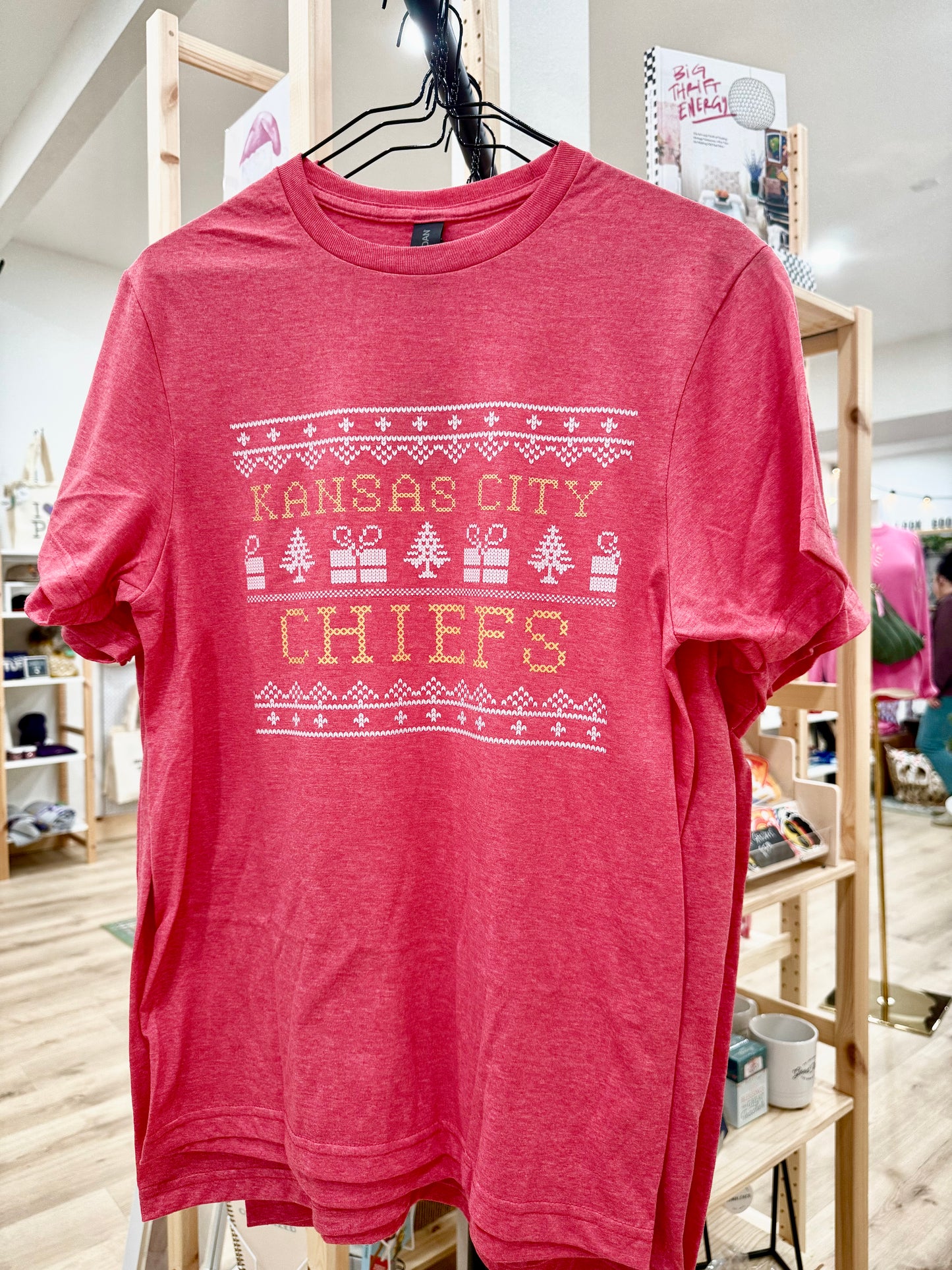 Chiefs Christmas Sweater Tee