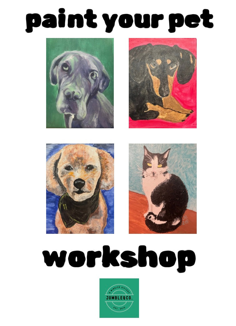 Paint Your Pet Workshop