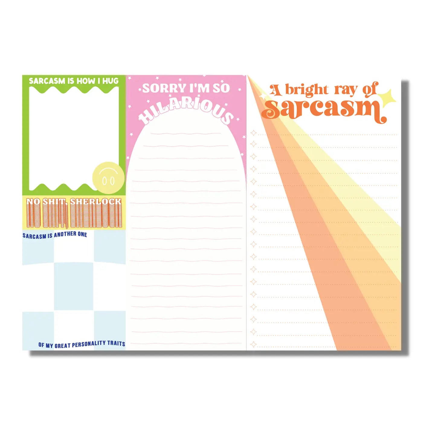 Sarcastic Note Pad Set