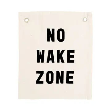 No Wake Zone Canvas