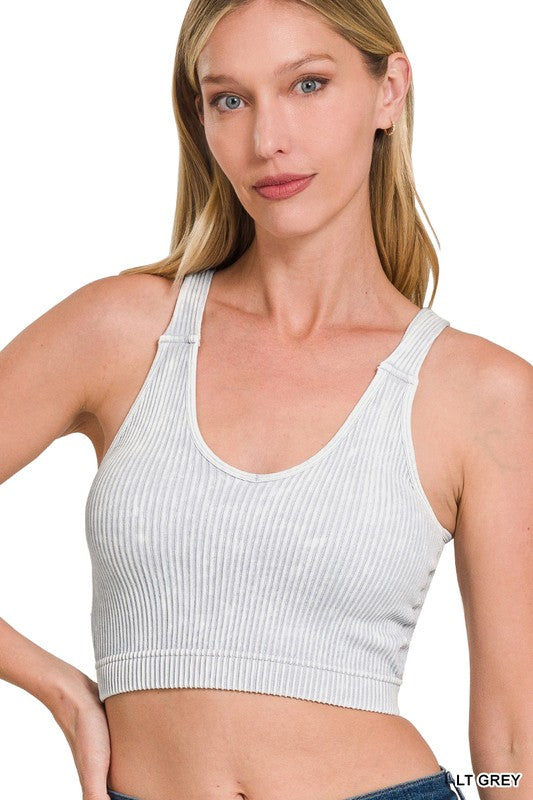 Ribbed Bra Tank