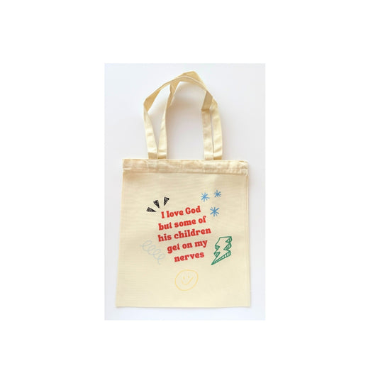 I Love God's Children-Canvas Tote