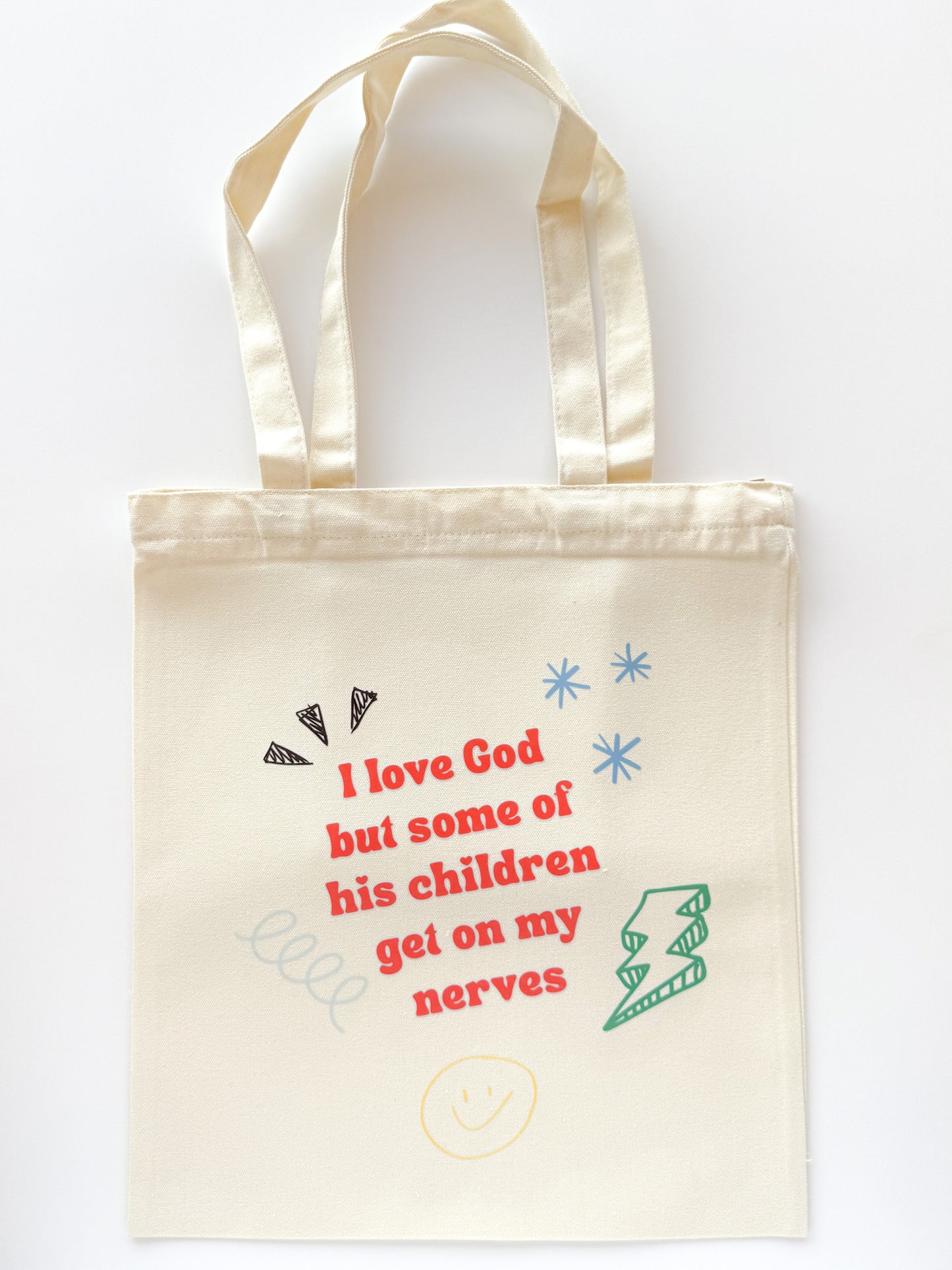 I Love God's Children-Canvas Tote