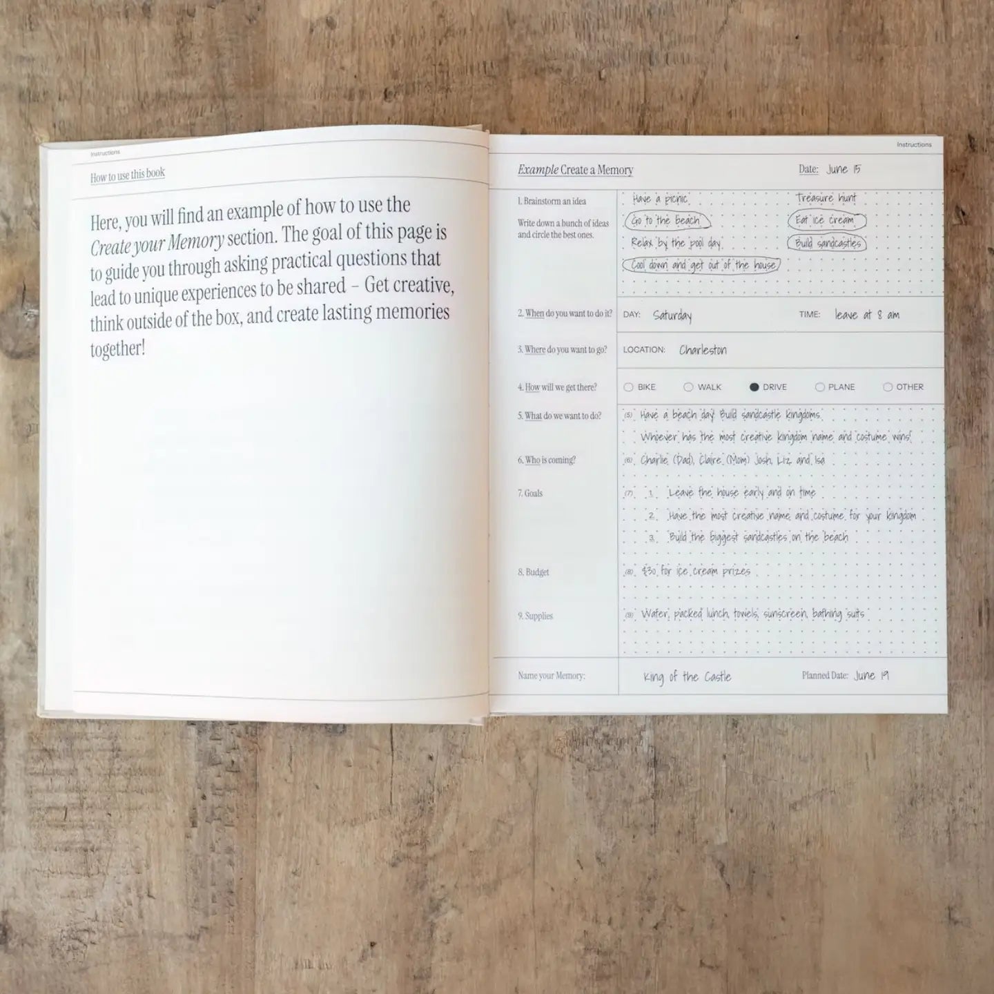 Family Memory Book
