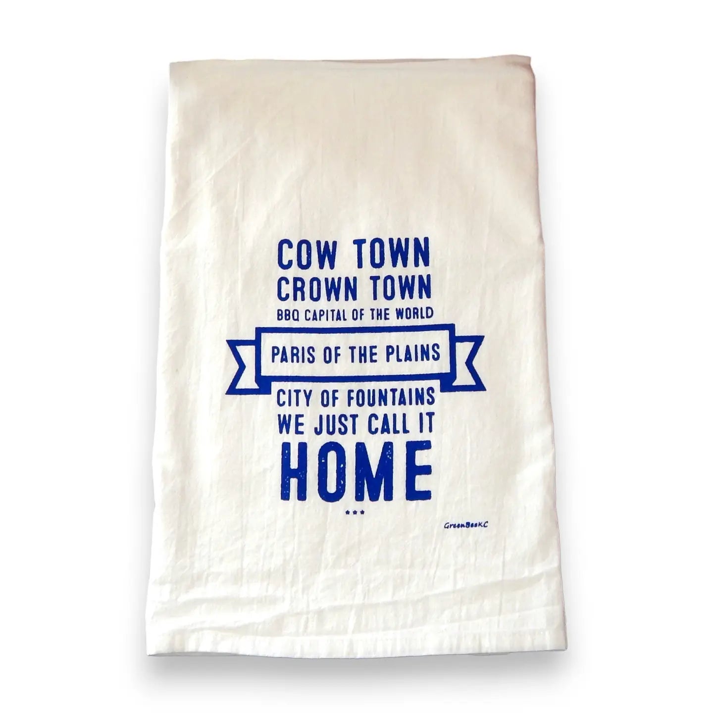 Cow Town Flour Sack Towel