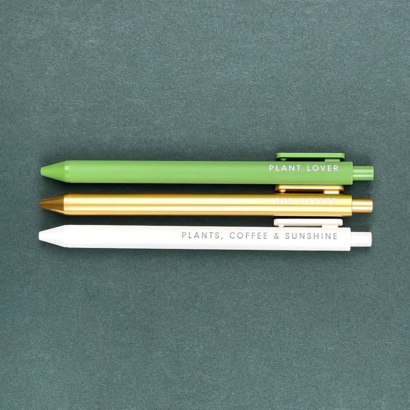 The Plant Jotter Gel Pen Set