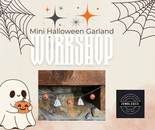Mini Halloween Garland Workshop