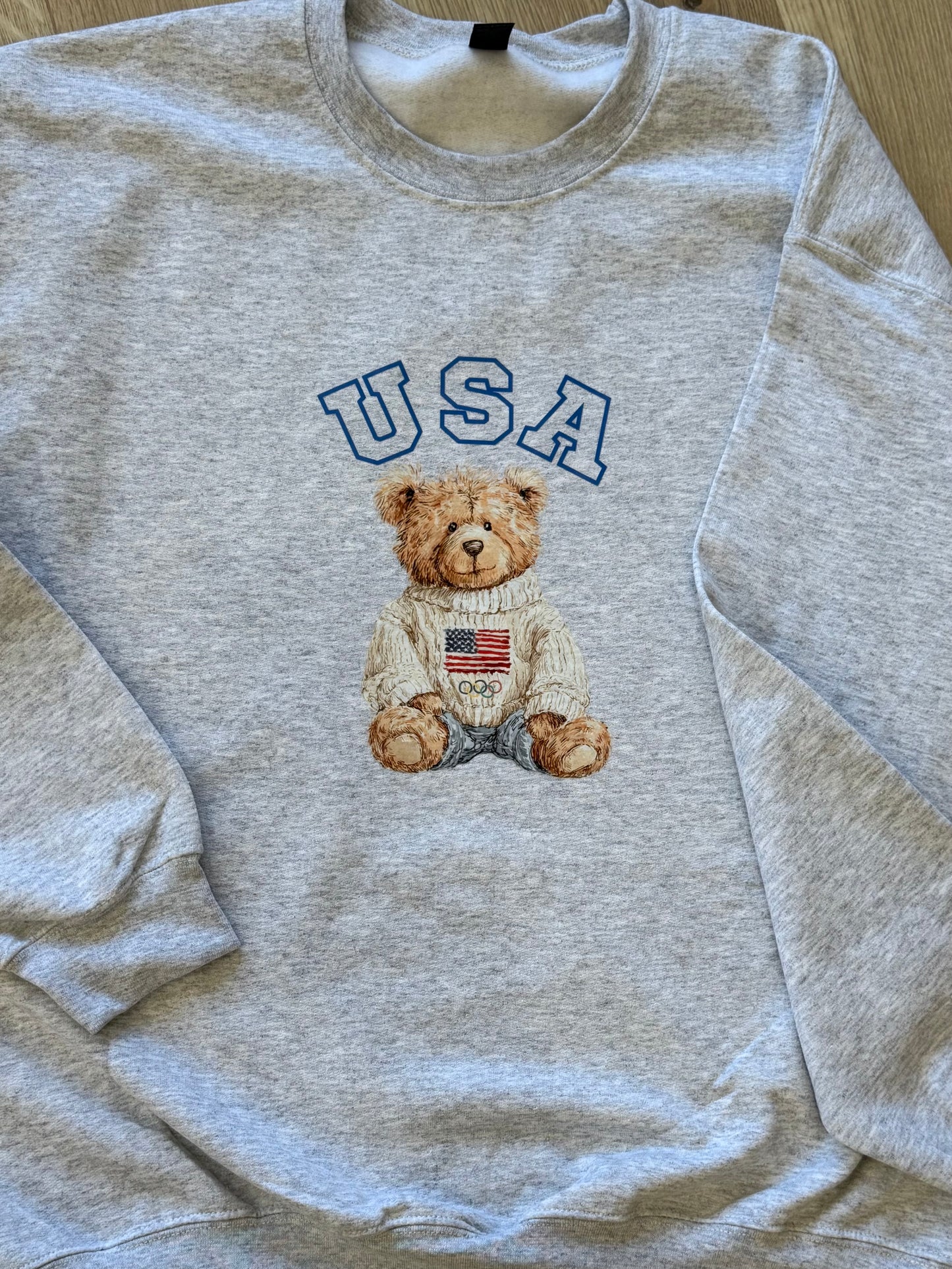 Teddy Bear Olympics Crewneck
