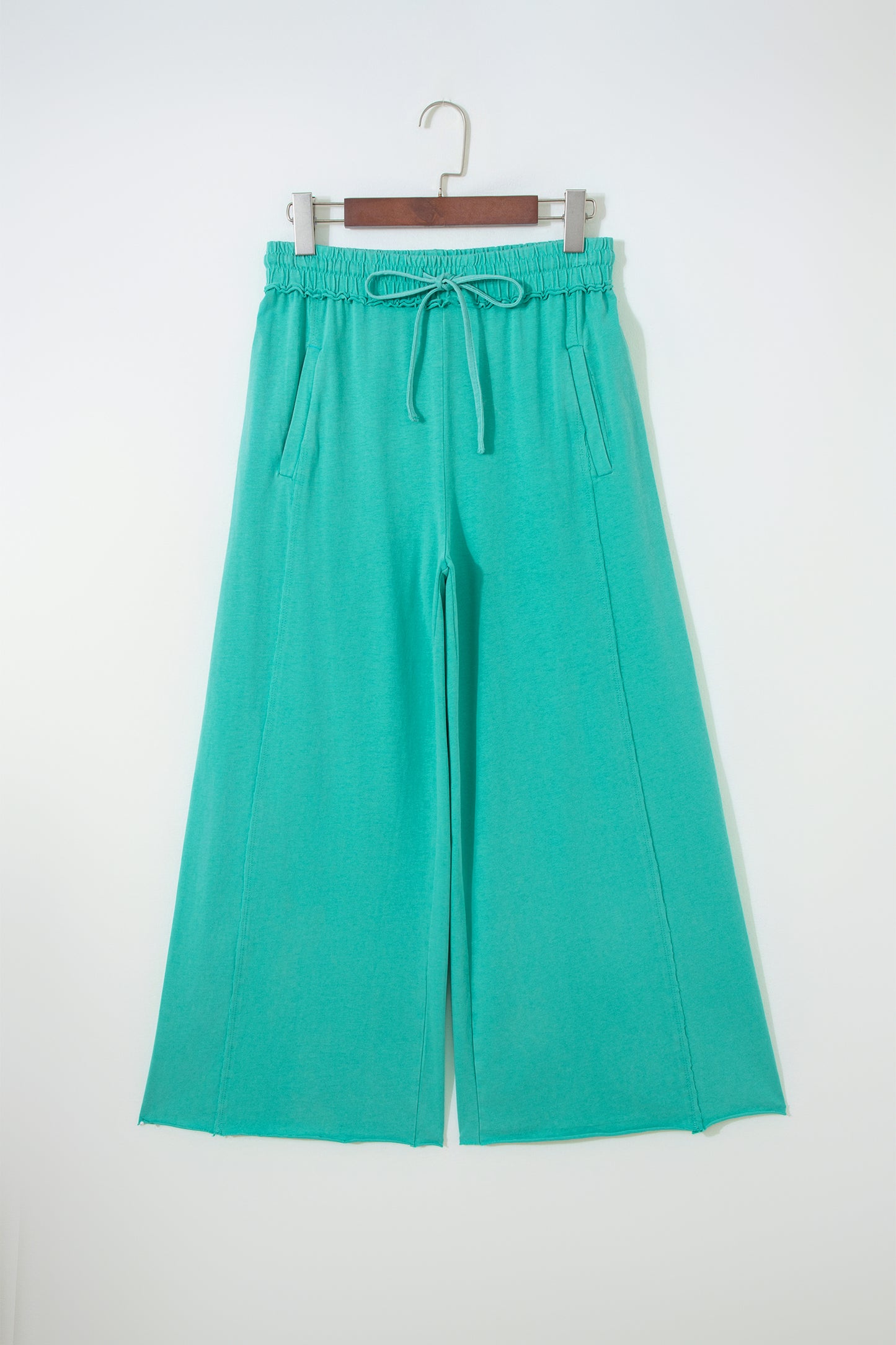 Sea Green Mineral Wash Drawstring Pant