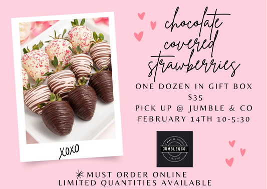 One Dozen Chocolate Covered Strawberries