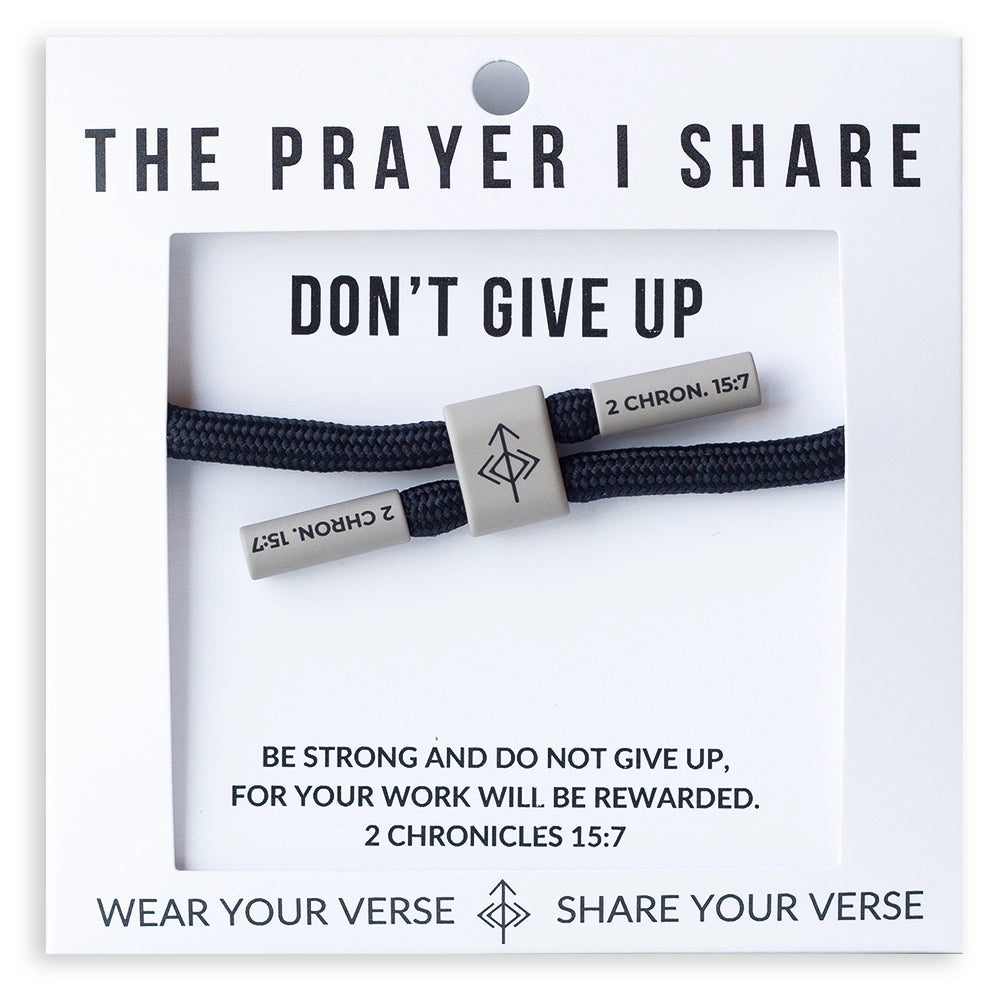 The Prayer I Share-Don't Give Up