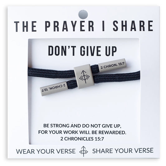 The Prayer I Share-Don't Give Up