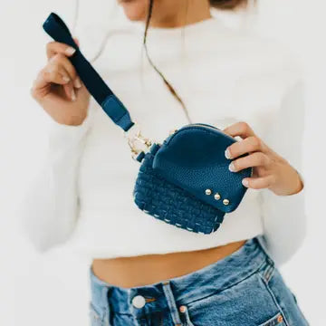 Dual Keychain Navy