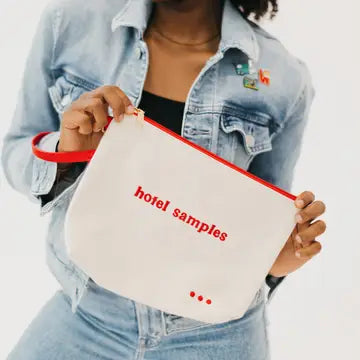 Hotel Samples Cosmetic Bag