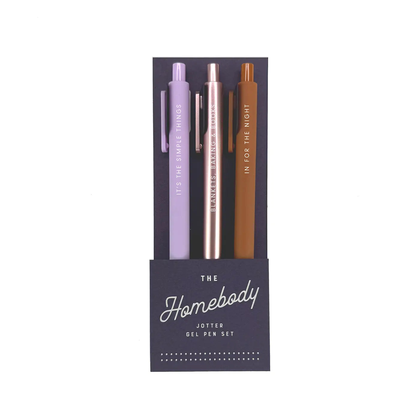 The Homebody Jotter Gel Pen Set