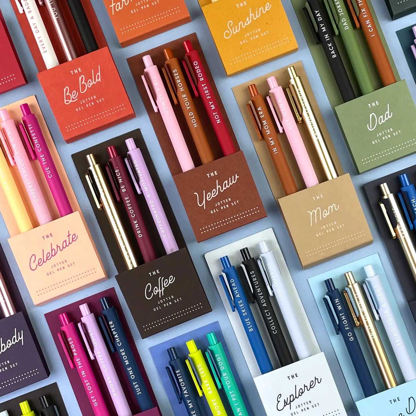 The Homebody Jotter Gel Pen Set