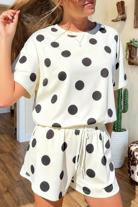 Polka Dot Short Set