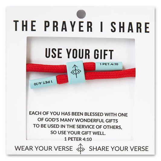 The Prayer I Share Bracelet-Use Your Gift